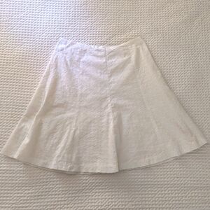 Vintage Gap Eyelet White Skirt, Size 0
